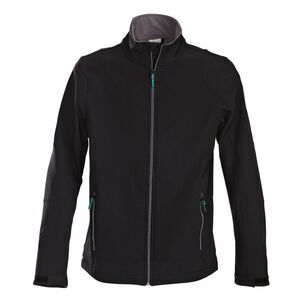 Printer Mens Trial Soft Shell Jacket / Black
